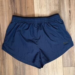 Nike Women's Navy Athletic Running Shorts small new no tags dri fit